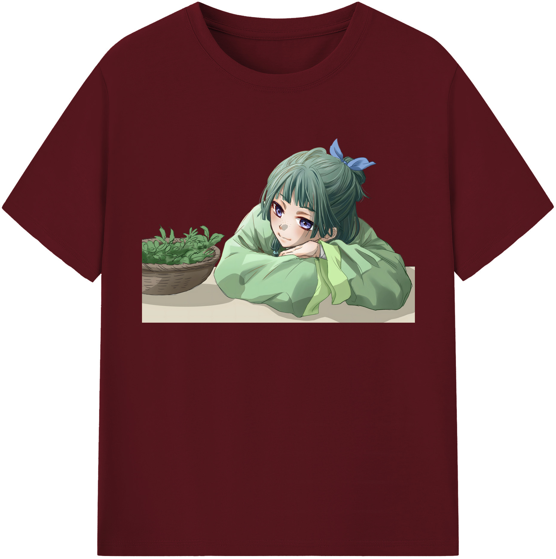 （画像用） 薬屋のひとりごと The Apothecary Diaries 綿100％半袖Tシャツ（フロントプリント）